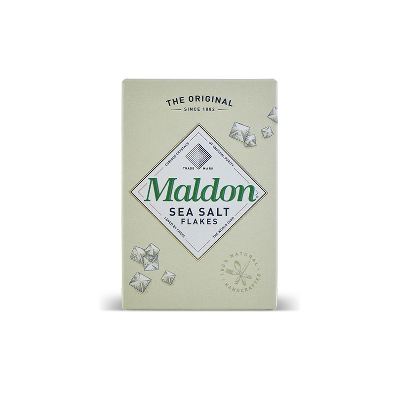 Sale Maldon - Fiocchi di sale marino puro - Carnoso
